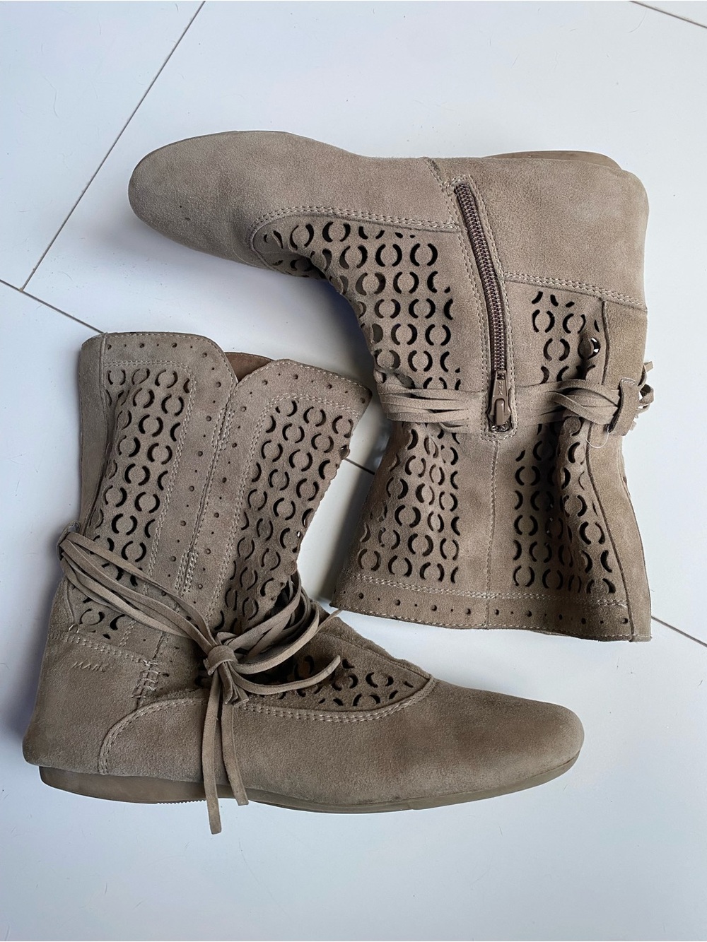 Marc Taupe Suede Ankle Boots, so soft